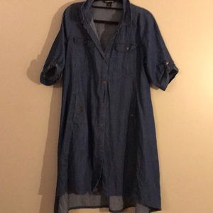 Denim dress